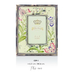 Casa Padrino Barock Bilderrahmen 26 x 21 cm Antik Look - Bilder Rahmen Foto Rahmen Jugendstil Antik Stil Mod AX13