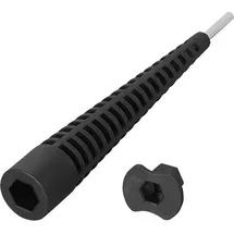 PRO PLUS Verlängerung Kurbel für Wohnwagenstütze Ausdrehstütze 240mm / 19mm + 13mm Adapter