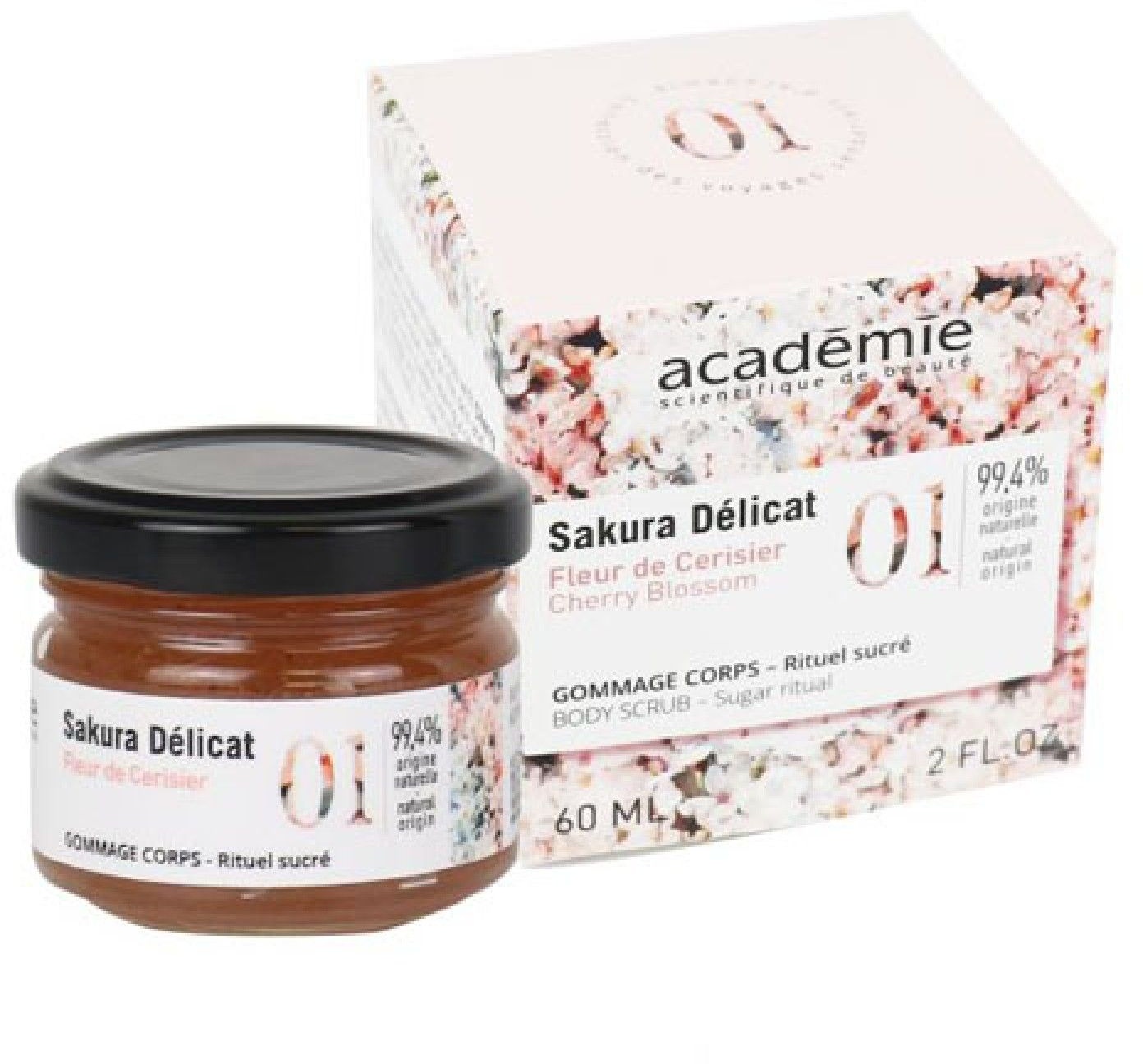 Academie Body SPA Destination 01 Scrub Sugar Ritual Cherry Blossom 60 ml Frauen