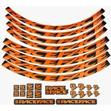 Race Face Decal Kit für AR | ARC Felgen Medium orange