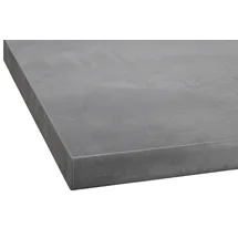 WIHO KÜCHEN Arbeitsplatte "Flexi 38", 38 mm stark grau 120 cm x 3,8 cm x 60 cm