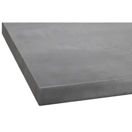 WIHO KÜCHEN Arbeitsplatte "Flexi 38", 38 mm stark grau 120 cm x 3,8 cm x 60 cm