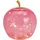 Wurm LED Lichterkette Apfel Glas 20er Ø16 cm Rosa