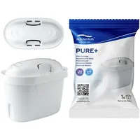Aqualogis Pure+ Wasserfilterkartusche, kompatibel mit BRITA Maxtra+, Marella, Style, Fun