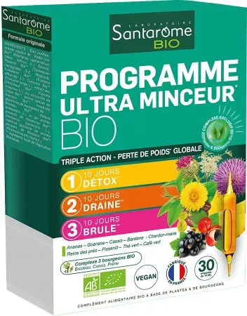 Santarome Ultra-Schlankheit Programm Bio 30 Ampullen
