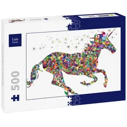 Lais Puzzle Cartoon Einhorn aus Diamanten 500 Teile