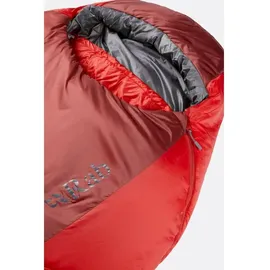 Rab Solar Eco 3 Schlafsack (Größe max. 200cm , rot)
