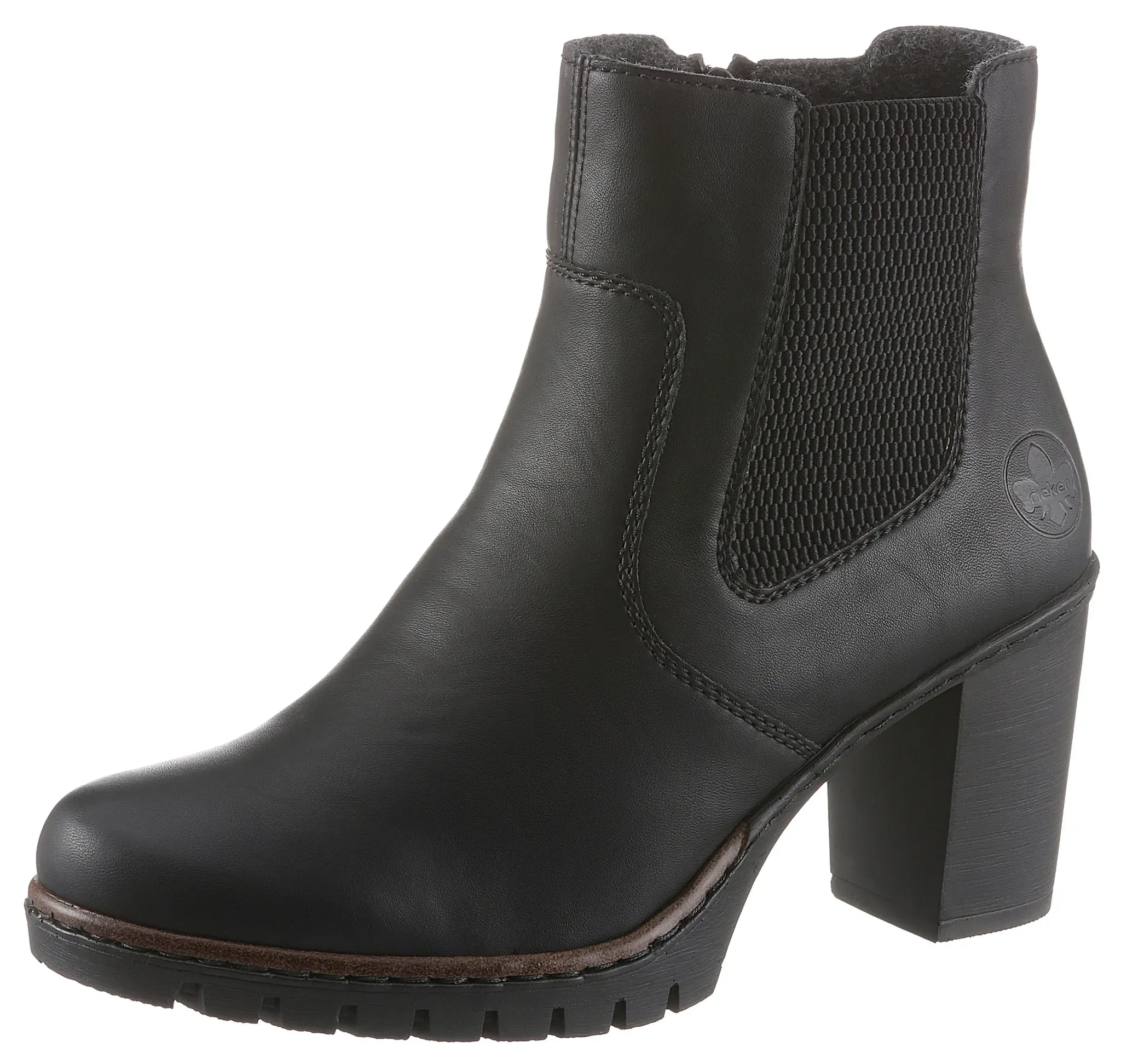 Stiefelette, in elegantem Look, Gr. 37, schwarz, , 72581105-37