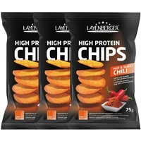 3x LowCarb.one High Protein Chips Hot&Sweet Chili 3x75 g Sonstige