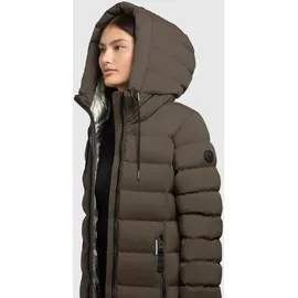 khujo Wintermantel dunkelgrün XS