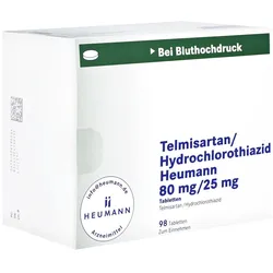 TELMISARTAN/Hydrochlorothiazid Heu.80mg/25mg 98 St