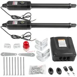 Vevor Doppel-schwenktoröffner, Garagentorantrieb Antrieb 300kg 2,74m