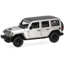 HERPA 87MC000027 - MicroCity Jeep Wrangler silber 1:87