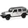 HERPA 87MC000027 - MicroCity Jeep Wrangler silber 1:87