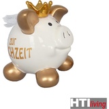 Hti-Living Spardose Sparschwein-Geldgeschenk, Mini Braut bunt