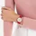 Mondaine A658.30323.17sbc Damenuhr - Red - One Size