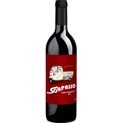 Sorpasso Rosso Veronese IGT 2022, Bio Rotwein, Biowein