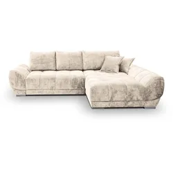 Ecksofa Violet Stoff Braun