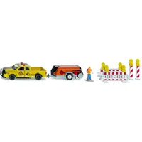 Siku 3505 - RAM 1500 mit Kompressoranhänger 1:50