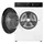 Hisense WF5I8043BWF Waschmaschine (8 kg, 1400 U/min)