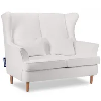 Konsimo Einzelsofa Stralis ¦ weiß ¦ Maße (cm): B: