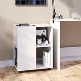 Vicco Rollcontainer 59,4 x 52,6 x 72 weiß
