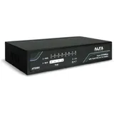 ALFA network APS084 - Desktop Ethernet Switch, 8-Port 10/100 Mbps mit 4-Port PoE