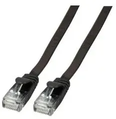 EFB Elektronik K8107SW.1 Netzwerkkabel Schwarz 1,5 m Cat6a U/UTP (UTP)