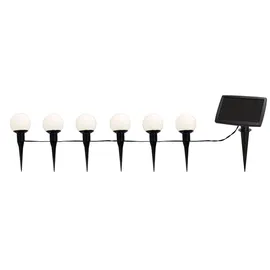 Star Trading LED Lichterkette Solar 5 m Weiß