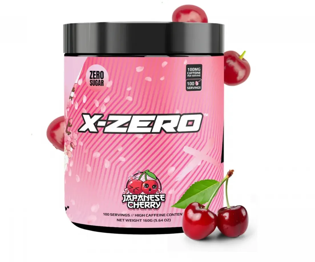 X-Gamer X-Zero Japanese Cherry - 100 Portionen