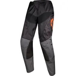 Scott 350 Track Evo, pantalon en textile - Noir/Gris/Rouge Néon - 34