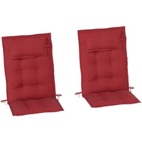 Outsunny Auflage für Sonnenliege Wasserabweisend Liegenauflage - 116Lx50Wx5Hcm -