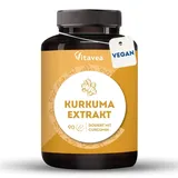 Kurkuma-Extrakt mit Curcumin – 1105 mg Kurkuma - Hochdosierte Kurkuma-Kapseln - 90 Kapseln - 90 Tage – Nahrungsergänzungsmittel Curcuma – Vitavea