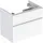 Geberit iCon Unterschrank für Waschtisch, mit 2 Schubladen, weiß/lackiert hochglänzend/Griff glanzverchromt