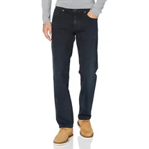 CAMEL ACTIVE Herren Relaxed Fit 5-Pocket Jeans mit leichten Used-Effekten 36 Dunkelblau menswear-36/36