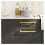 vidaXL Möbelgriffe 10 Stk. Golden 224 Mm Edelstahl Vidaxl