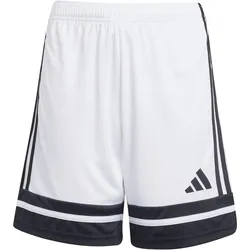 adidas Squadra 25 Fußballshorts Kinder JJ2422 - white/black 164