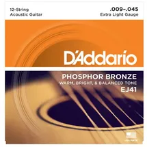 d’addario EJ41 - 12-String Acoustic Phosphor Bronze | 009-045 - Saiten Westerngitarre