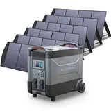 All powers Kraftwerk 110V / 230V Solargenerator mit Solar panel (sp033), 3600wh 4000W erweiterbare