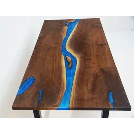 xl moebel gmbh Fluss 220 x 75 x 90 cm braun/blau
