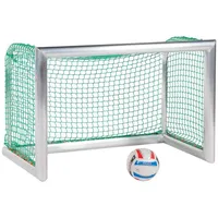 Sport-Thieme Mini-Fußballtor Professional Inkl. Netz, grün (MW 4,5 cm),