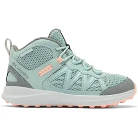 Columbia Youth Peakfreak Rush Mid Waterproof crushed blue, blush rose (461) 1