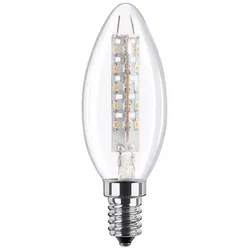 Segula LED-Lampe - Form: Kerze - klar Finish - E14 - 2.7 W (Entsprechung 15 W)