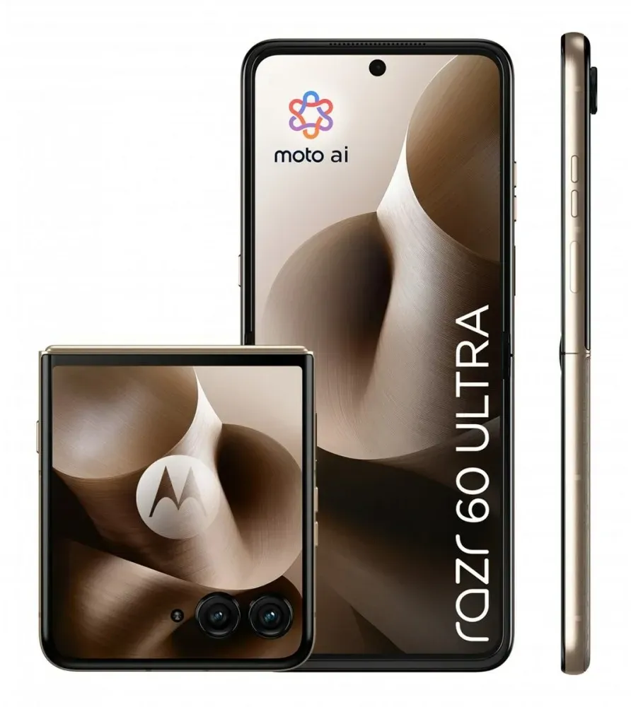 Smartphone Motorola razr 60 ultra Qualcomm Snapdragon 8 Elite 16 GB RAM 512 GB Holz