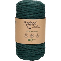 Anchor Crafty Makramee-Garn, Garn + Wolle, Grün