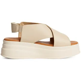 TAMARIS Keilsandaletten Damen Beige 40
