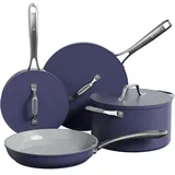 Ciarra Topf-Set 4-tlg. Pfannenset mit Deckeln