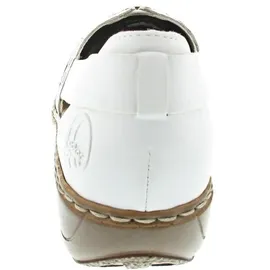 Rieker 41356-80 (36/hartweiss-weiss) - Weiß - 36