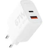 Xtorm Gan2 Ultra USB USB-C Schnellladegerät 67W Weiß