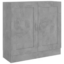 vidaXL Bücherschrank 82,5 x 30,5 x 80 cm Betongrau